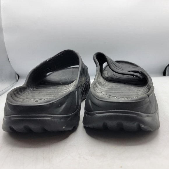 Hoka One One Ora Recovery Slides Mens Size 12 Black Slip On Comfort Sandals main image 5